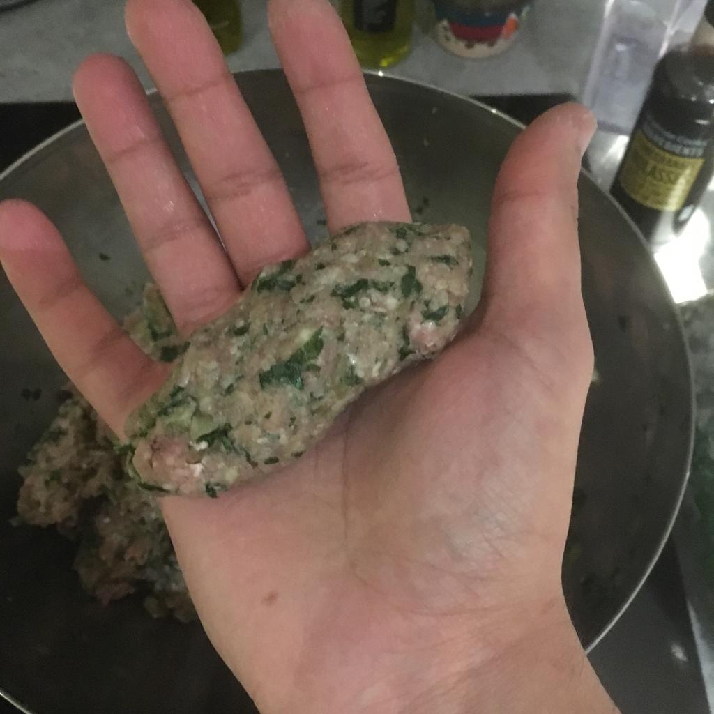 Elongate to a sausage